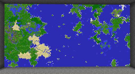 Minecraft Whole World Map