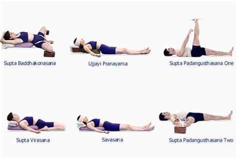 B K S Iyengar - Iyengar Yoga - Asanas - Supine Asanas