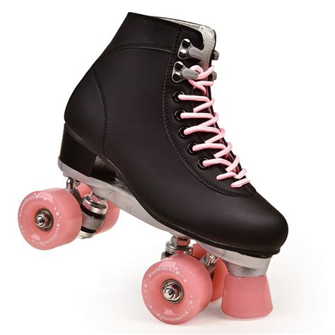 Markozy Winged Titan Pink Roller Skates | Pink roller skates, Black roller skates, Roller skate ...