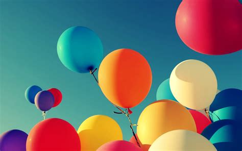 Colorful Balloons Wallpaper Hd