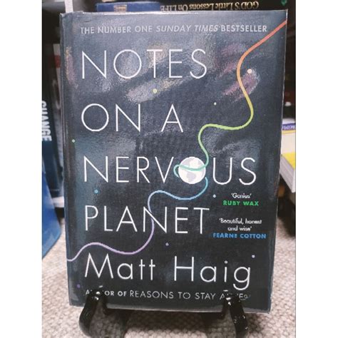 NOTES ON A NERVOUS PLANET by MATT HAIG (HARDCOVER) | Shopee Philippines