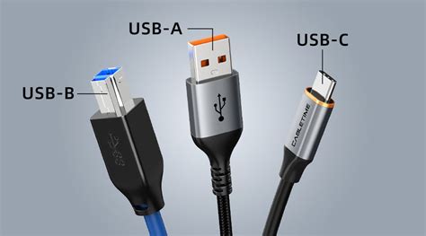 USB-A vs. USB-B vs. USB-C: в чем разница? – CABLETIME