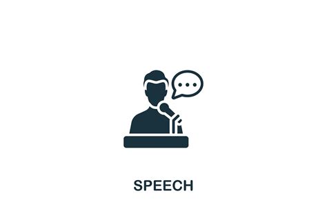 Speech Icon Graphic by aimagenarium · Creative Fabrica