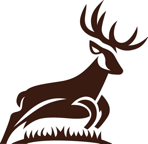 Deer hunting logo template , simple style sports deer hunting club logo stock vector image ...