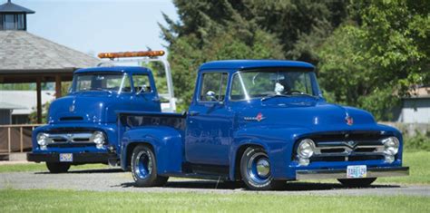 56 FORD TRUCKS | Ford trucks, 56 ford truck, Old ford trucks