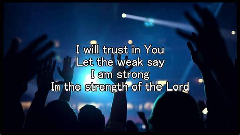 LET THE WEAK SAY, “I AM STRONG” — Amazing Love