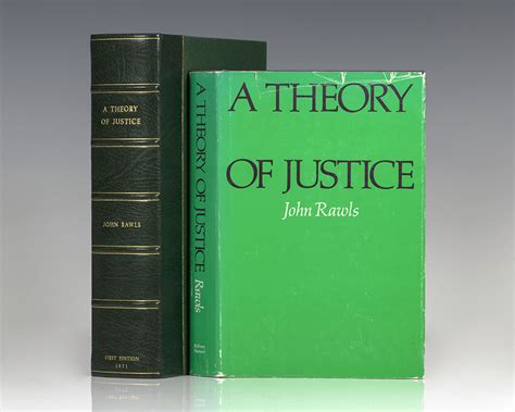 A Theory of Justice John Rawls First Edition Rare Book