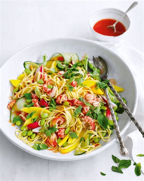 Crayfish and mango salad recipe | delicious. magazine