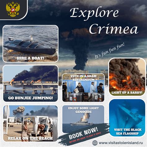 What Crimea tourism board doing? : r/NonCredibleDefense