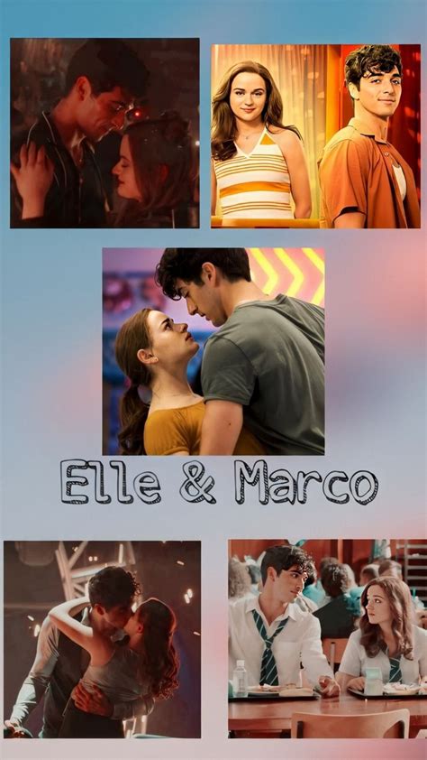 Elle & Marco wallpaper | Kissing booth, Good movies, Celebrity crush