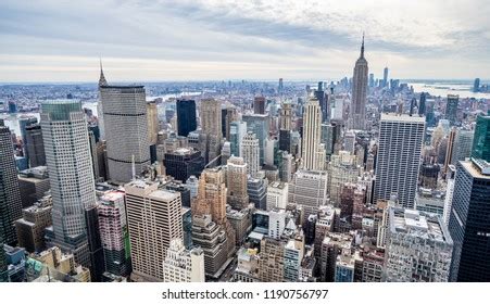 New York Skyline During Winter Stock Photo 1190756797 | Shutterstock