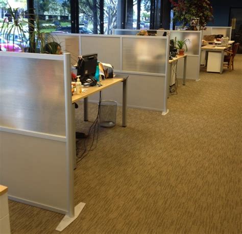 iDivide Modern Modular Office Partitions & Room Dividers: iDivide StudioWall 51" Height Office ...