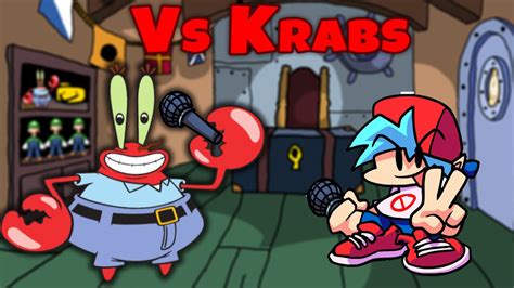 Friday Night Funkin vs Mr Krabs v2 FULL WEEK (FNF MOD/HARD) #FNF#Spongebob#KrustyKrabs - YouTube