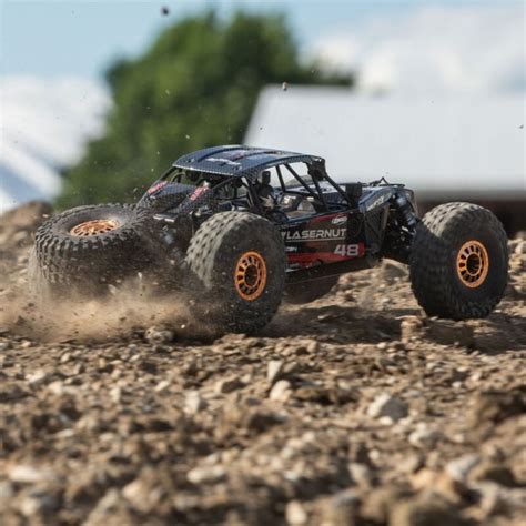 Losi Lasernut U4 1/10 4WD Brushless RTR Rock Racer, Black LOS03028T2 ...