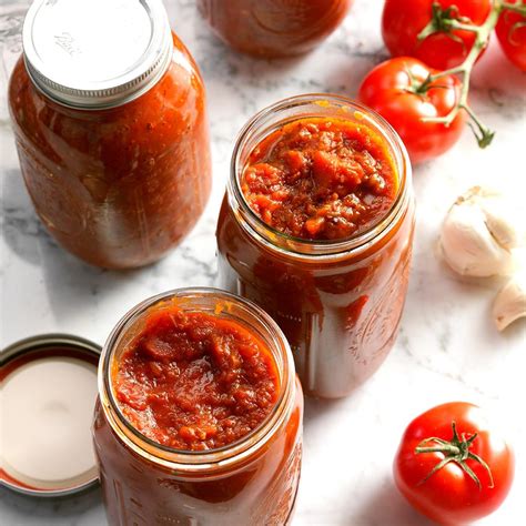 Homemade Canned Spaghetti Sauce Recipe | Taste of Home