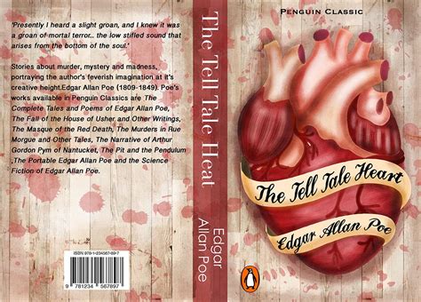 The Tell Tale Heart Book Cover Design Illustration - Liv Wan Illustration