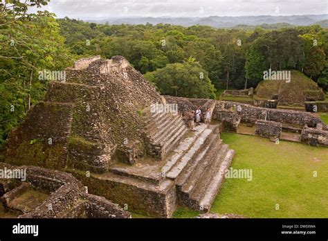 Mayan ruins of Caracol, Belize Stock Photo - Alamy