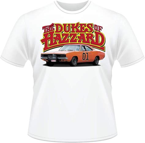 Dukes of Hazzard T-Shirt Boy T-Shirt Boys Girls Kids Cartoon Short Sleeve Cotton Tee Tops-White ...