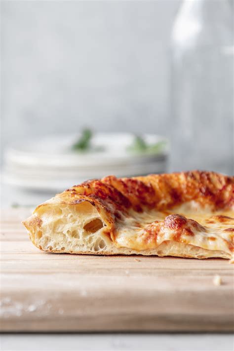 artisan pizza dough- crispy, chewy, bubbly crust - With Spice