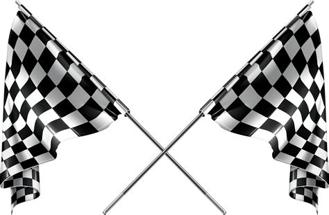 Checkered Flags Png Clipart - Checkered Racing Flags Png Transparent ...