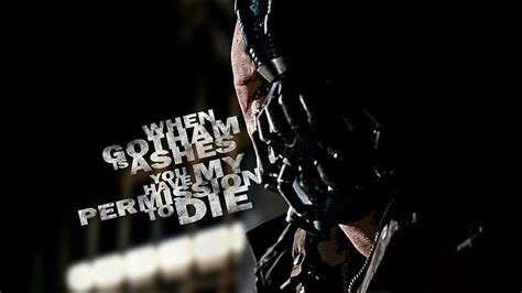 HD wallpaper: bane, batman, dark, hardy, knight, quotes, rises, text ...