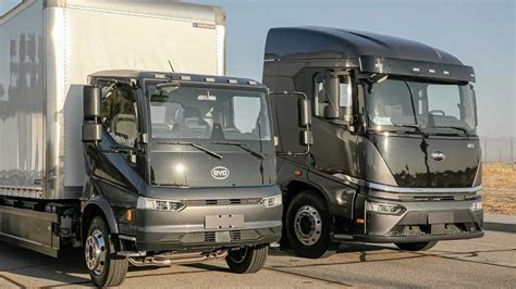 BYD Introduces Next Generation Electric Trucks At ACT Expo