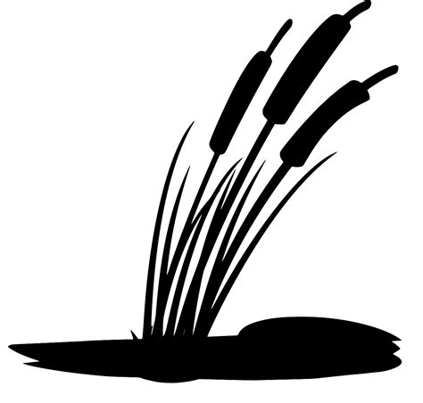 SVG > bow reed shadow water - Free SVG Image & Icon. | SVG Silh