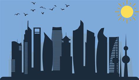 skylines vector design 32981395 Vector Art at Vecteezy