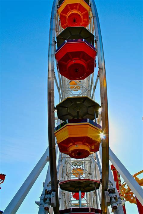 Santa Monica Pier Ferris Wheel by A. May | California holiday, Santa monica pier, Los angeles