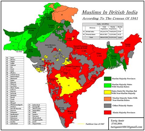 Religion Map Of India