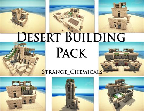 Minecraft Desert House Schematic