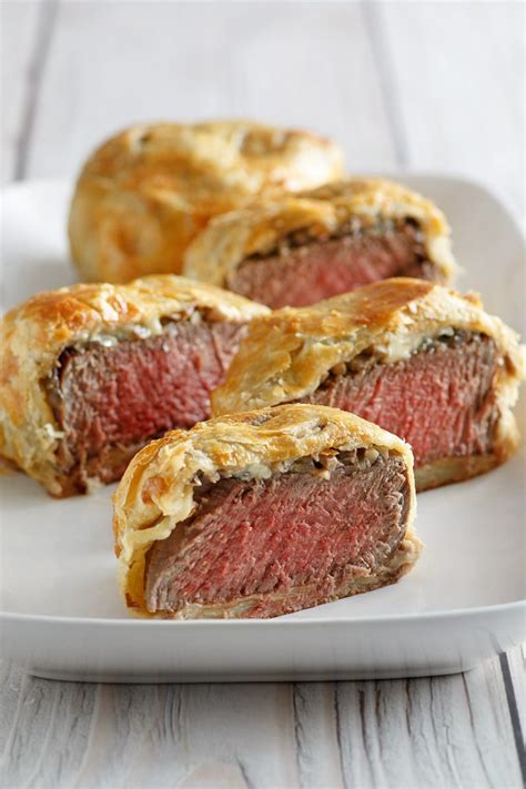 Beef Wellingtons with Gorgonzola and Madeira Wine Sauce - Recipe Girl