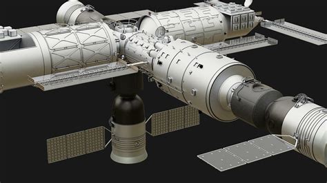 ArtStation - Tiangong Space Station | Resources