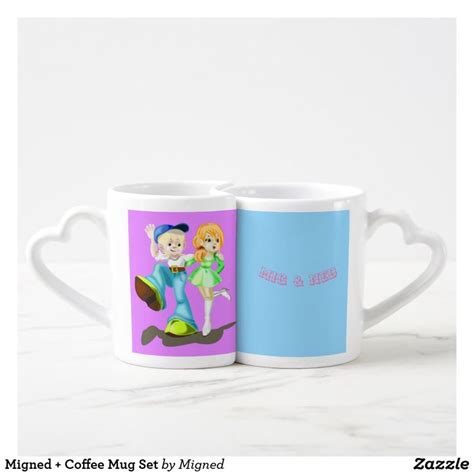 Migned + Coffee Mug Set | Mugs, Mugs set, Coffee mugs