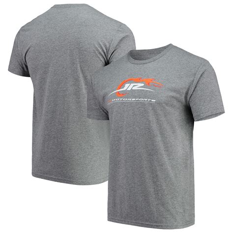 Men's JR Motorsports Gray Logo Tri-Blend T-Shirt