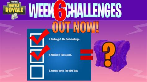 Week 6 challenges Fortnite (Season 6) - Fortnite News, Skins, Settings ...