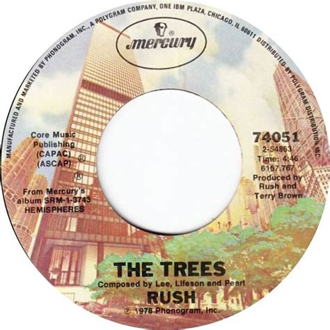 Rush - The Trees (1978, Vinyl) | Discogs