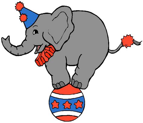 Free Cartoon Circus Elephant, Download Free Cartoon Circus Elephant png ...