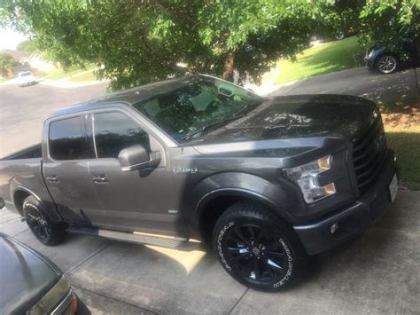 20" Fits Ford® - F-150® Wheels - PVD Black Chrome 20x8.5 SET