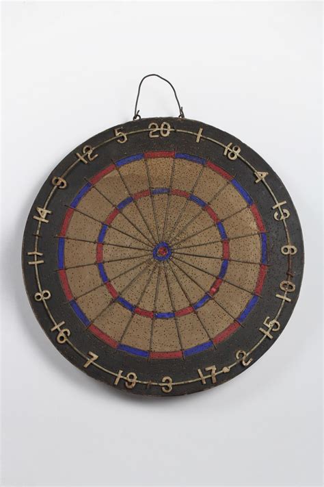 Vintage Dart Board – Doublesided – Number Eight Prop Hire Company