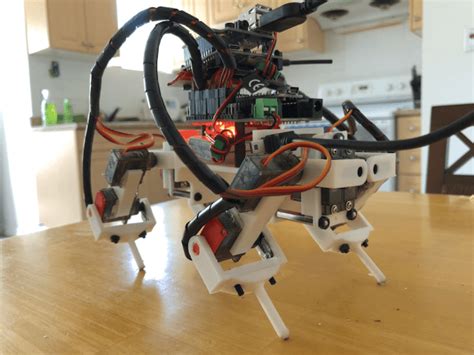 Lingkang Zhang » Quadruped Robot 9G