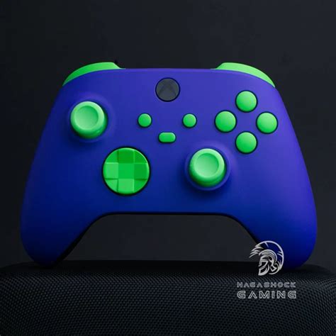 VIOLET GREEN XBOX SERIES X|S PRO CONTROLLER - Nagashock Gaming