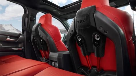 2024 Toyota Tacoma TRD Pro: IsoDynamic Performance Seats for Improved Ride