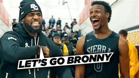 Bronny James GETS REVENGE & LeBron LOSES HIS MIND!! Sierra Canyon vs ...