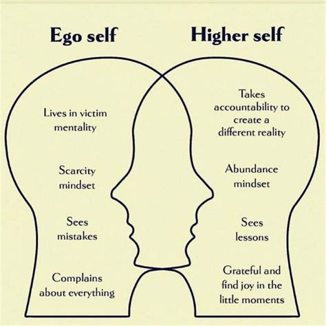 Ego vs. Higher self : apositiveperspective