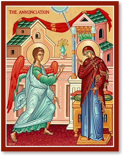 Great Feast Icons: Annunciation Icon | Monastery Icons