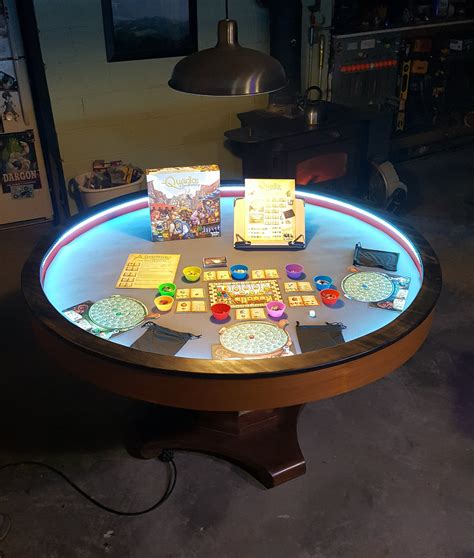 Thought I'd share my DIY Board Game Table Conversion : boardgames