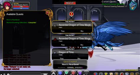 I finally got Dragon of Time! :D : r/AQW