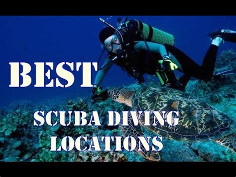 Best Scuba Diving Locations in the World - YouTube