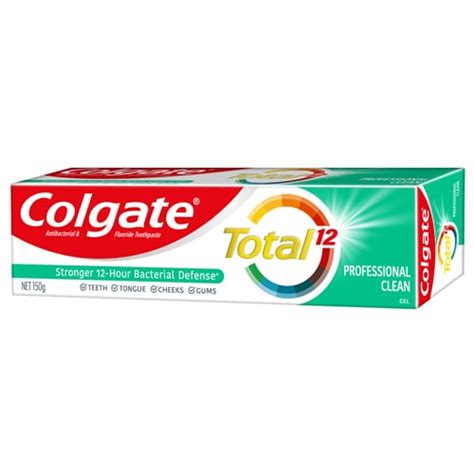 Colgate Total 12 Professional Clean Gel Toothpaste | Colgate SG